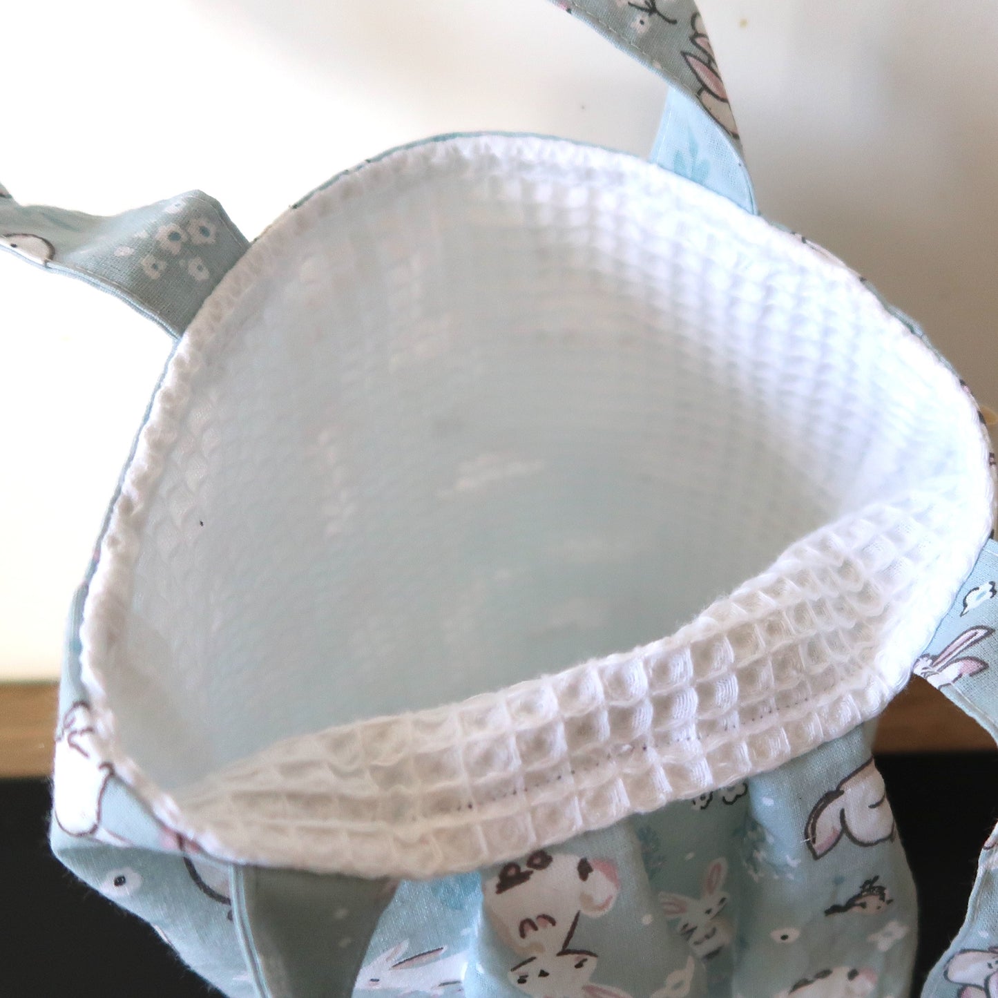 Sac lapins bleu