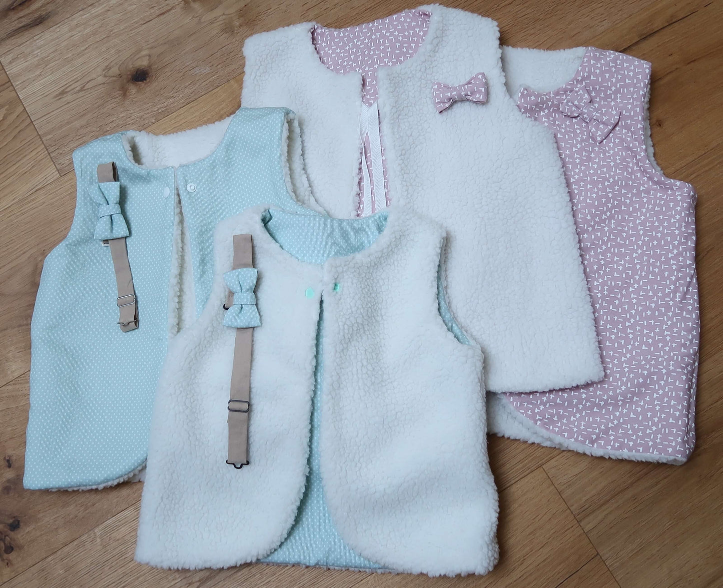 Gilet de berger enfant avec accessoire assorti